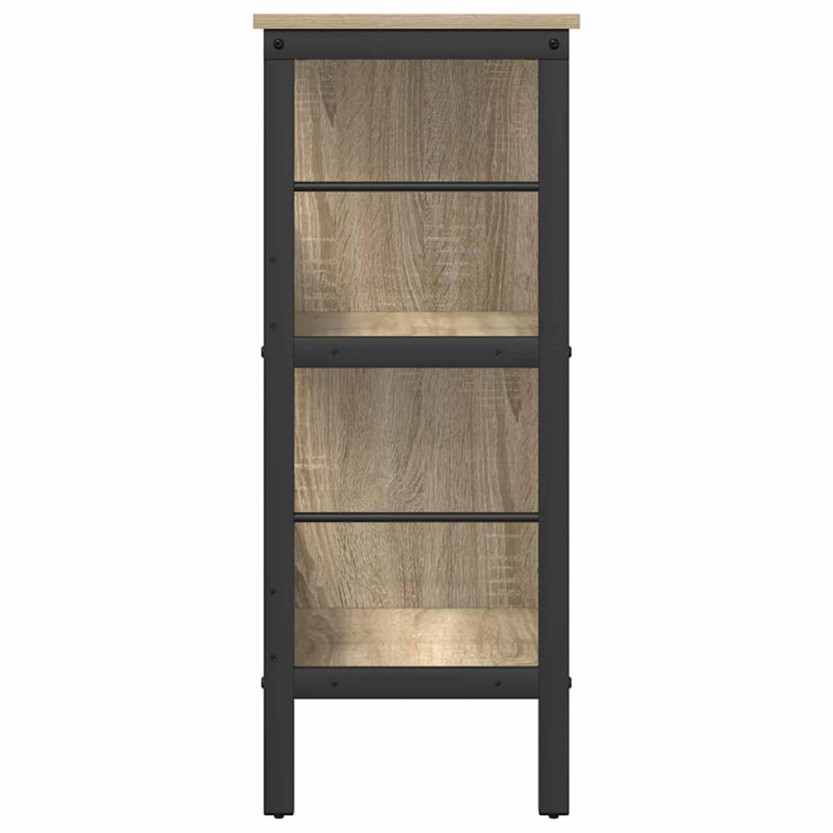 vidaXL Ράφι Βιβλίων 4 επιπέδων 82 x 32 x 79 εκ. Επεξεργασμένο Ξύλο