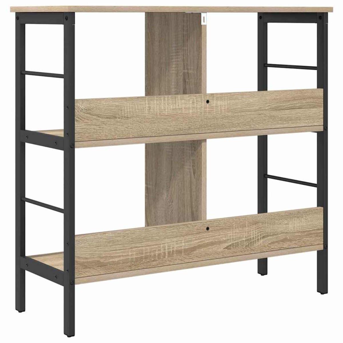 vidaXL Ράφι Βιβλίων 4 επιπέδων 82 x 32 x 79 εκ. Επεξεργασμένο Ξύλο