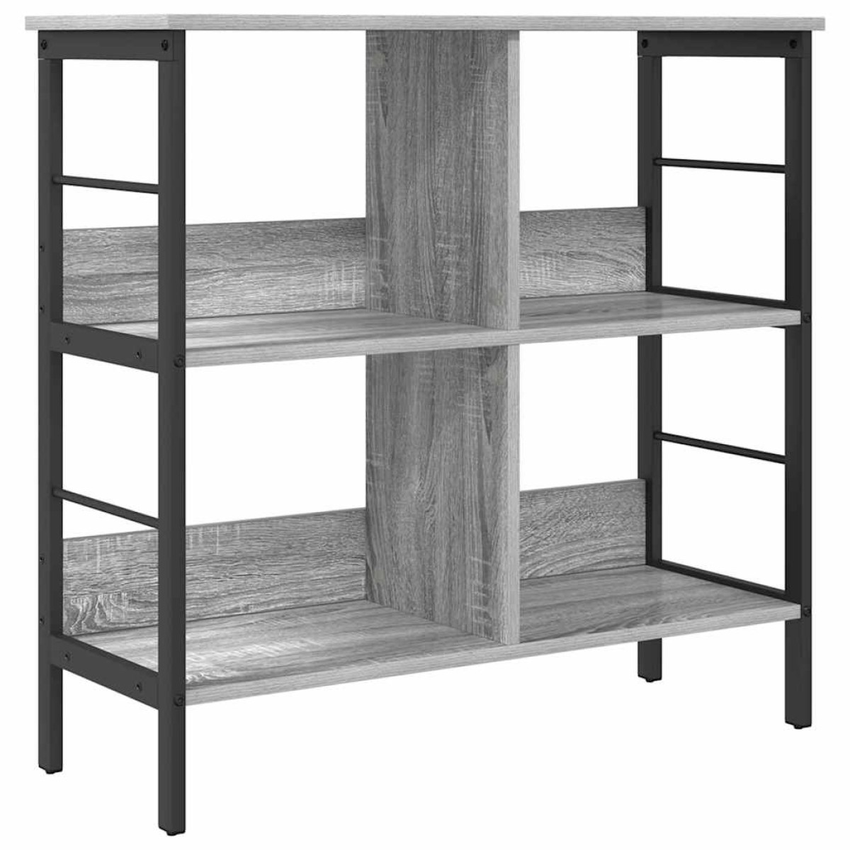vidaXL Ράφι Βιβλίων 4 επιπέδων 82 x 32 x 79 εκ. Επεξεργασμένο Ξύλο