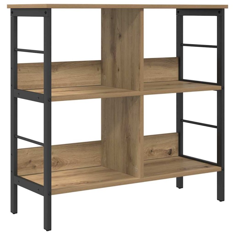 vidaXL Ράφι Βιβλίων 4 επιπέδων 82 x 32 x 79 εκ. Επεξεργασμένο Ξύλο