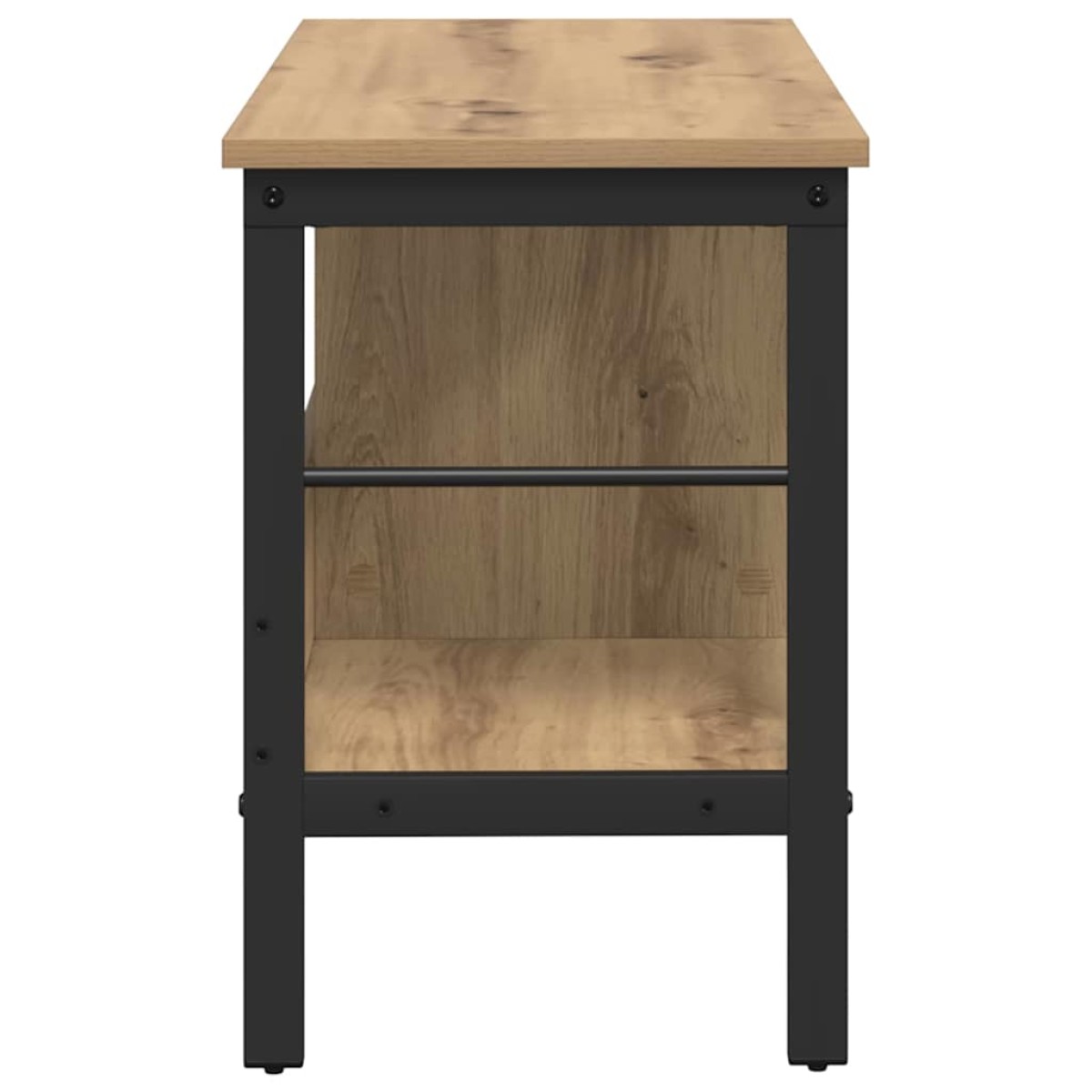vidaXL Ράφι Βιβλίων 2 επιπέδων 82 x 32 x 47 εκ. Επεξεργασμένο Ξύλο