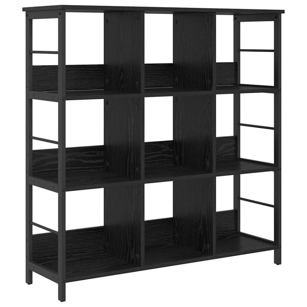 vidaXL Ράφι Βιβλίων 9 επιπέδων 102 x 32 x 104,5 εκ. Επεξεργασμένο Ξύλο