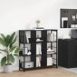 vidaXL Ράφι Βιβλίων 9 επιπέδων 102 x 32 x 104,5 εκ. Επεξεργασμένο Ξύλο