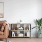 vidaXL Ράφι Βιβλίων 6 επιπέδων 102 x 32 x 72,5 εκ. Επεξεργασμένο Ξύλο
