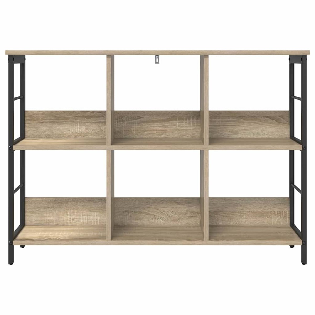 vidaXL Ράφι Βιβλίων 6 επιπέδων 102 x 32 x 72,5 εκ. Επεξεργασμένο Ξύλο