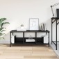 vidaXL Ράφι Βιβλίων 3 επιπέδων 102 x 32 x 40,5 εκ. Επεξεργασμένο Ξύλο