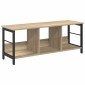 vidaXL Ράφι Βιβλίων 3 επιπέδων 102 x 32 x 40,5 εκ. Επεξεργασμένο Ξύλο