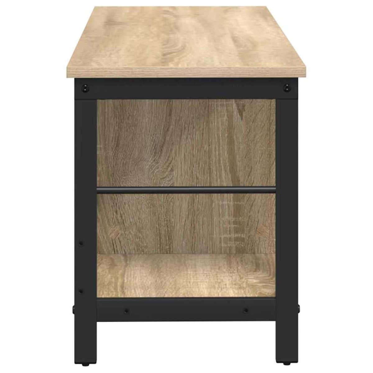 vidaXL Ράφι Βιβλίων 3 επιπέδων 102 x 32 x 40,5 εκ. Επεξεργασμένο Ξύλο
