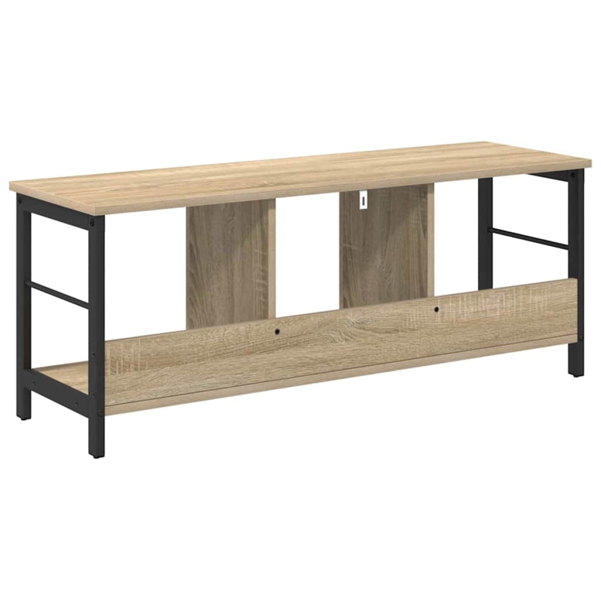 vidaXL Ράφι Βιβλίων 3 επιπέδων 102 x 32 x 40,5 εκ. Επεξεργασμένο Ξύλο