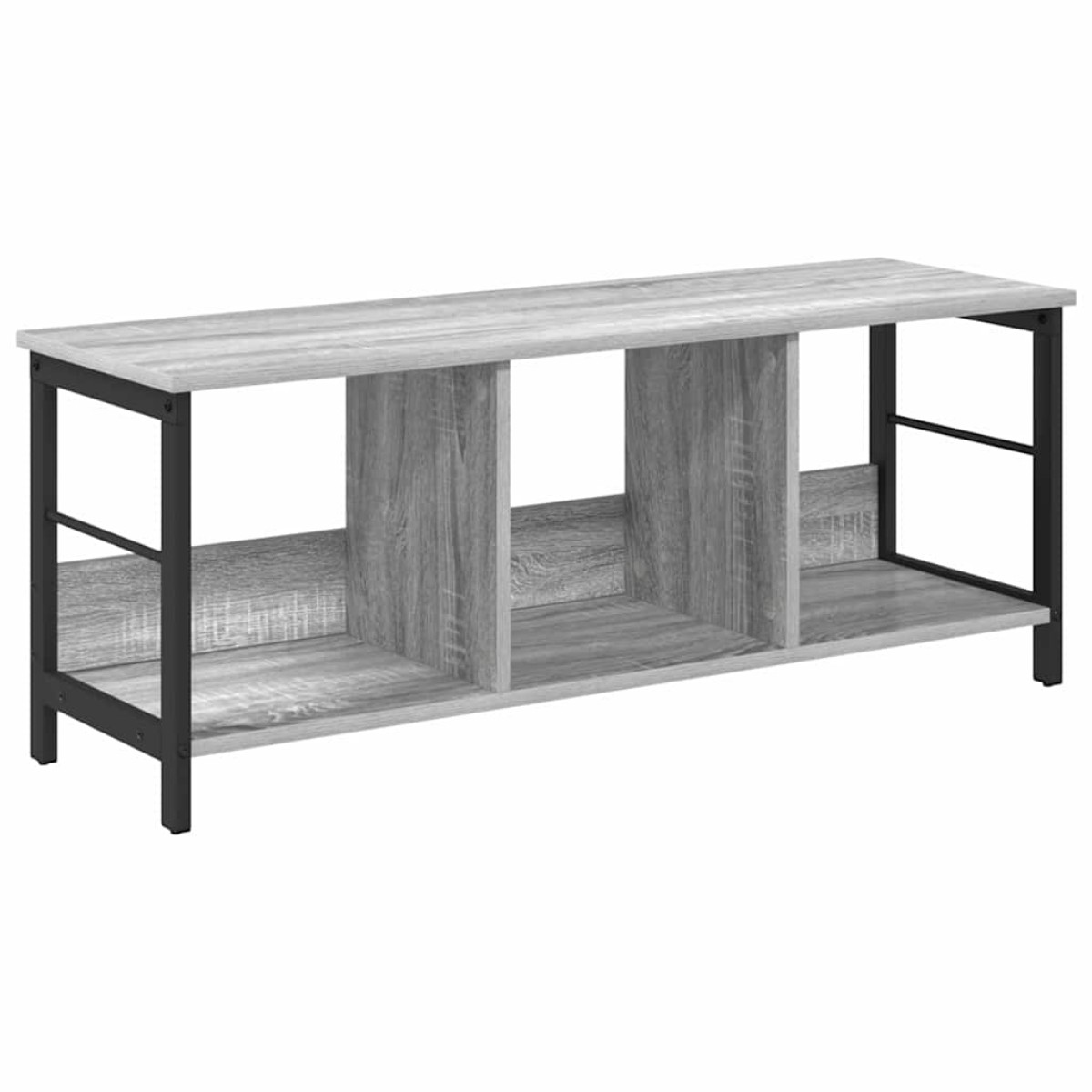 vidaXL Ράφι Βιβλίων 3 επιπέδων 102 x 32 x 40,5 εκ. Επεξεργασμένο Ξύλο