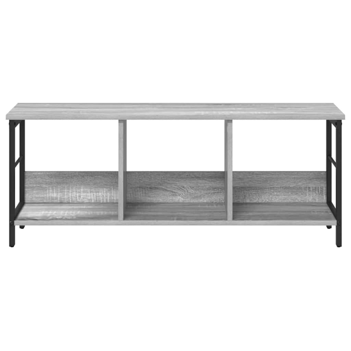 vidaXL Ράφι Βιβλίων 3 επιπέδων 102 x 32 x 40,5 εκ. Επεξεργασμένο Ξύλο