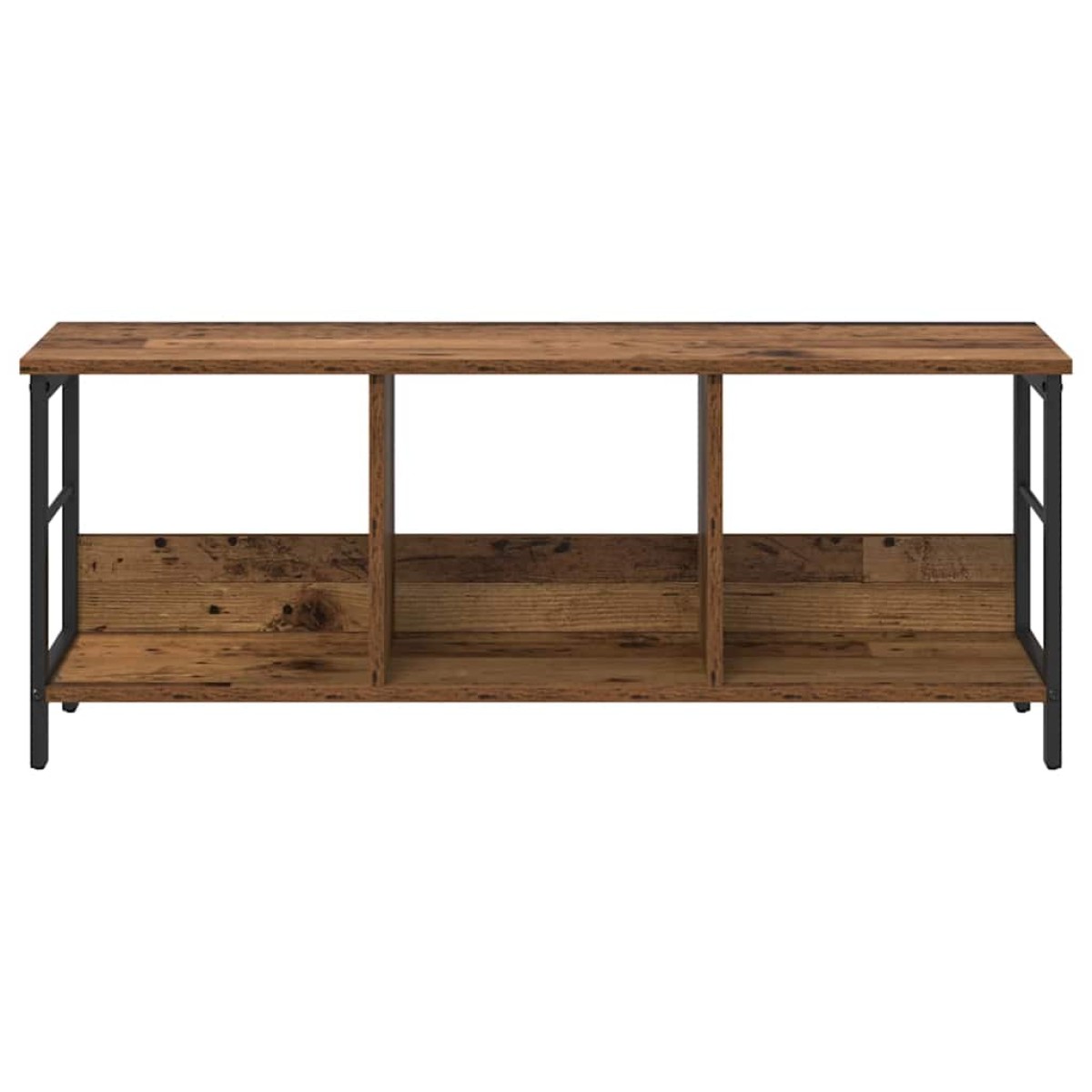 vidaXL Ράφι Βιβλίων 3 επιπέδων 102 x 32 x 40,5 εκ. Επεξεργασμένο Ξύλο