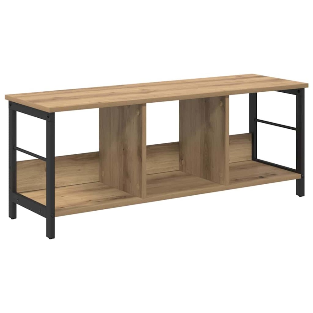 vidaXL Ράφι Βιβλίων 3 επιπέδων 102 x 32 x 40,5 εκ. Επεξεργασμένο Ξύλο