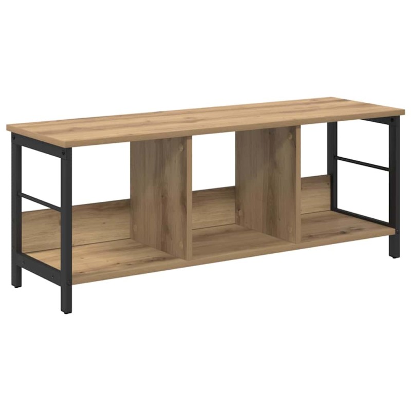 vidaXL Ράφι Βιβλίων 3 επιπέδων 102 x 32 x 40,5 εκ. Επεξεργασμένο Ξύλο