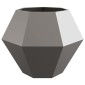 vidaXL Γλάστρα Σκ rusty 100 x 100 x 80 εκ Ατσάλι Σκληρυθέν στον Αέρα