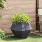 vidaXL Γλάστρα Ανθρακί 75 x 75 x 60 εκ Ατσάλι