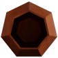 vidaXL Γλάστρα Σκ rusty 75 x 75 x 60 εκ Ατσάλι Σκληρυθέν στον Αέρα