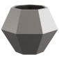 vidaXL Γλάστρα Σκ rusty 50 x 50 x 40 cm Ατσάλι Σκληρυθέν στον Αέρα