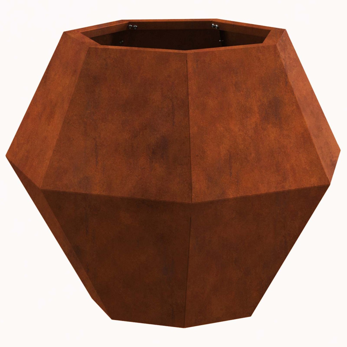 vidaXL Γλάστρα 2 τμχ. Σκ rusty 50 x 50 x 40 cm