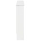 vidaXL Καπάκι Καλοριφέρ Γυαλιστερό Λευκό 172 x 19 x 81,5 cm