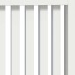 vidaXL Καπάκι Καλοριφέρ Γυαλιστερό Λευκό 172 x 19 x 81,5 cm