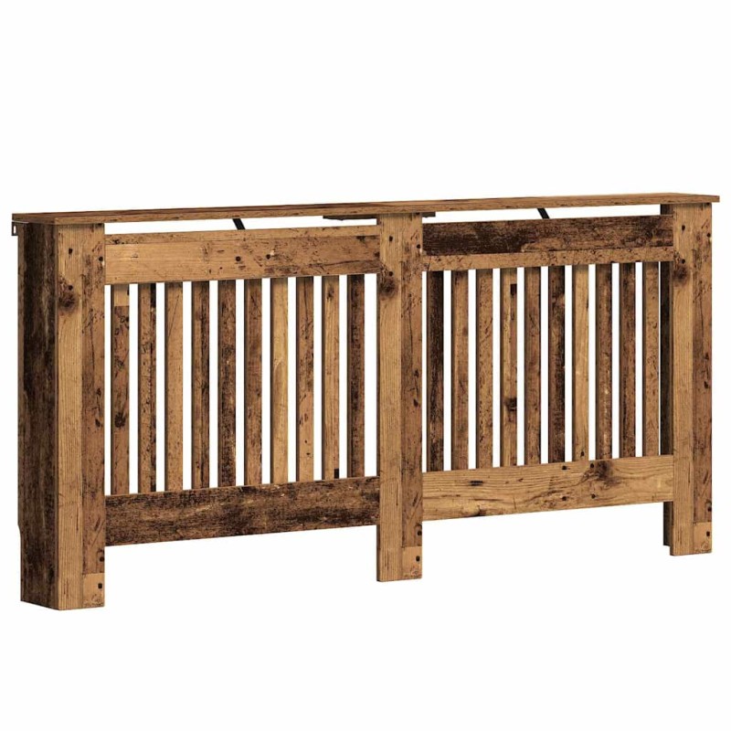vidaXL Καπάκι Καλοριφέρ Παλαιωμένο ξύλο 172 x 19 x 81,5 cm