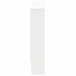 vidaXL Καπάκι Καλοριφέρ Γυαλιστερό Λευκό 152 x 19 x 81,5 cm