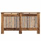 vidaXL Καπάκι Καλοριφέρ Παλαιωμένο ξύλο 152 x 19 x 81,5 cm
