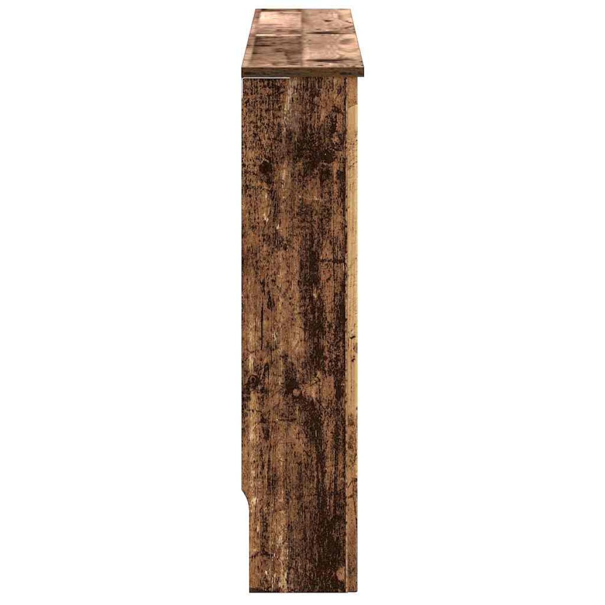 vidaXL Καπάκι Καλοριφέρ Παλαιωμένο ξύλο 152 x 19 x 81,5 cm