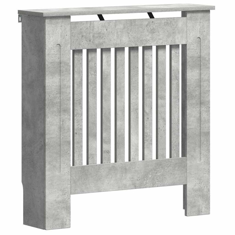 vidaXL Καπάκι Καλοριφέρ Γκρι Σκυροδέματος 78 x 19 x 81,5 cm