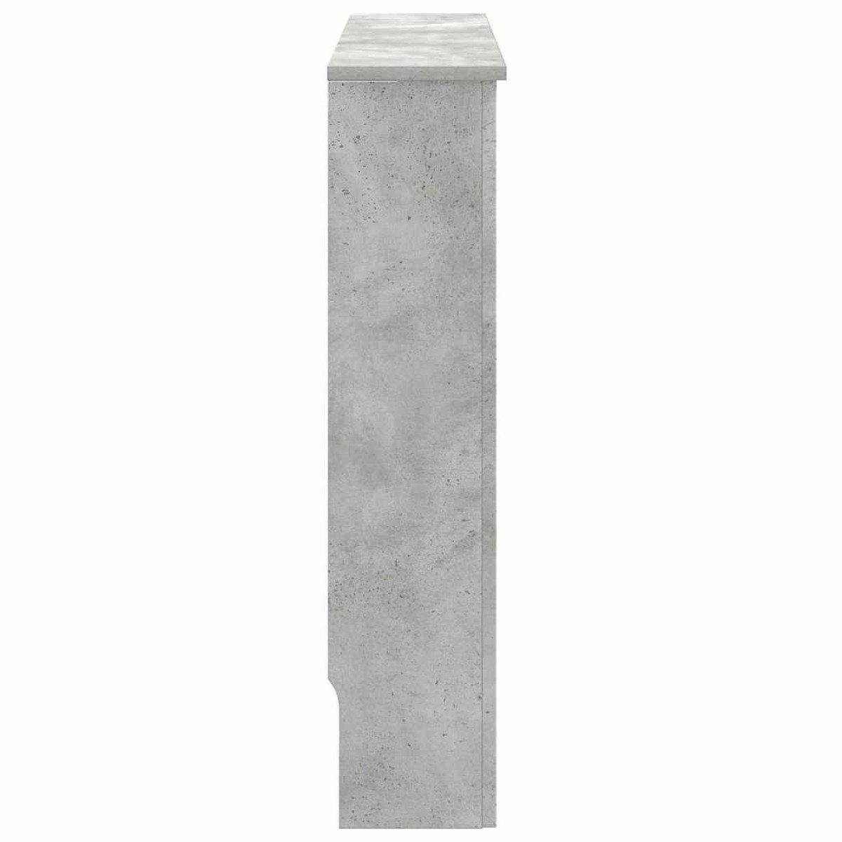 vidaXL Καπάκι Καλοριφέρ Γκρι Σκυροδέματος 78 x 19 x 81,5 cm