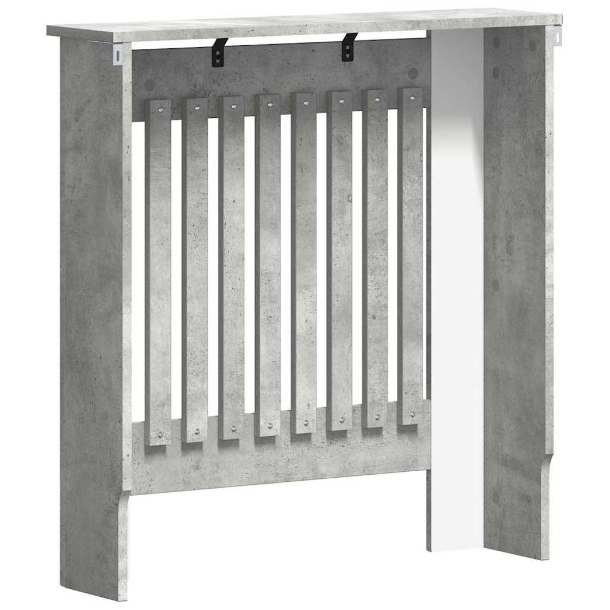 vidaXL Καπάκι Καλοριφέρ Γκρι Σκυροδέματος 78 x 19 x 81,5 cm