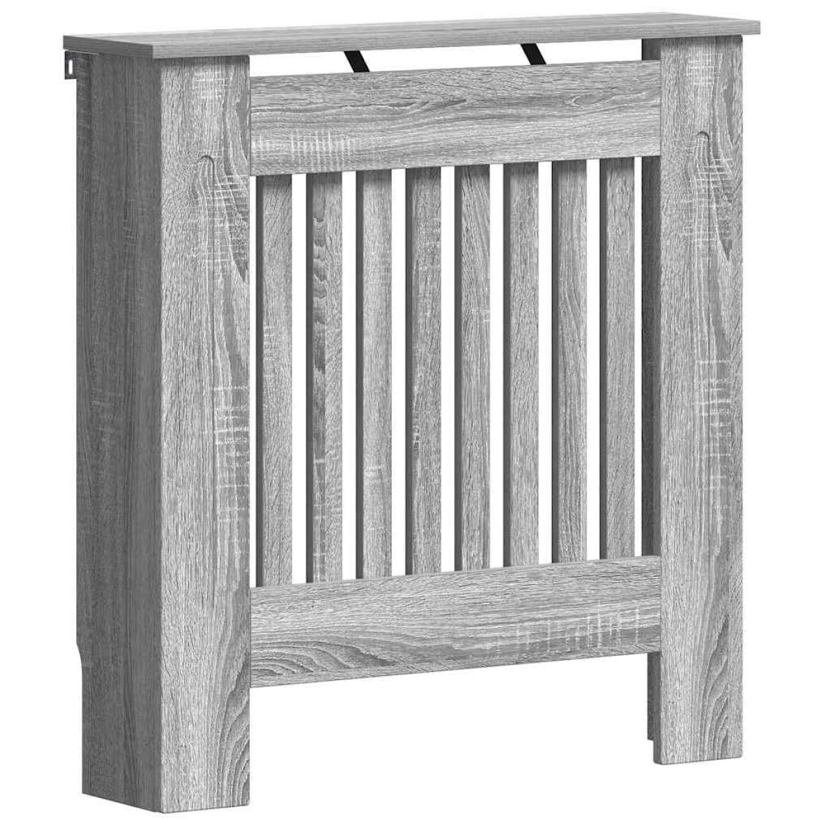 vidaXL Καπάκι Καλοριφέρ Γκρι Sonoma 78 x 19 x 81,5 cm