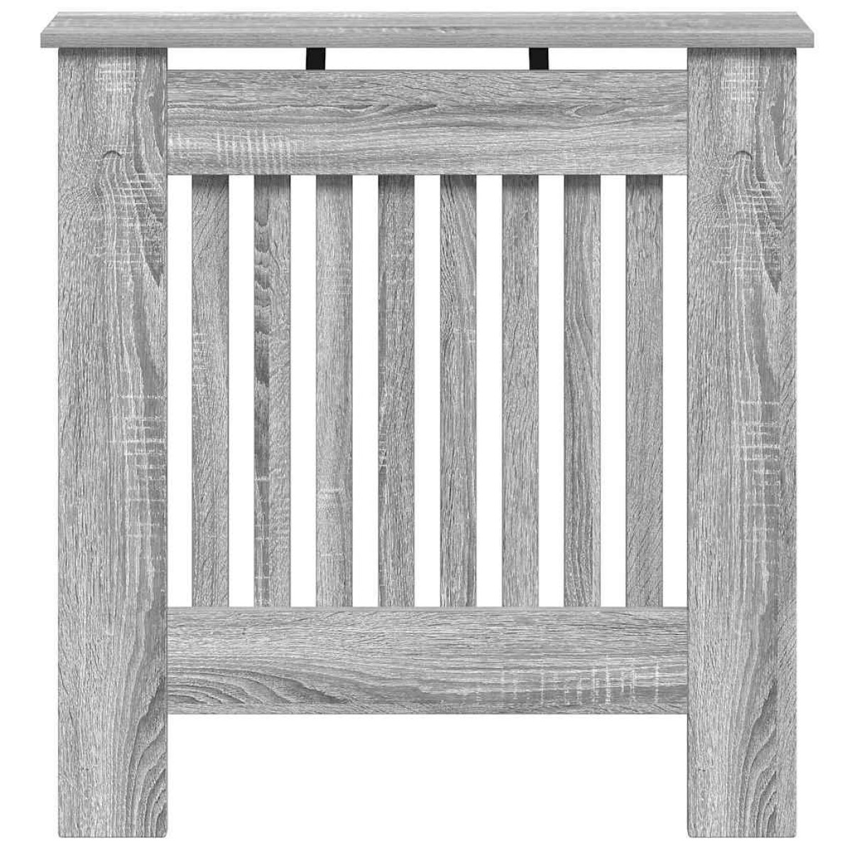 vidaXL Καπάκι Καλοριφέρ Γκρι Sonoma 78 x 19 x 81,5 cm