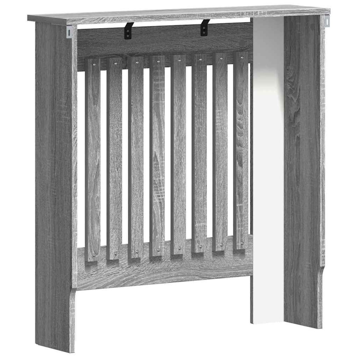vidaXL Καπάκι Καλοριφέρ Γκρι Sonoma 78 x 19 x 81,5 cm