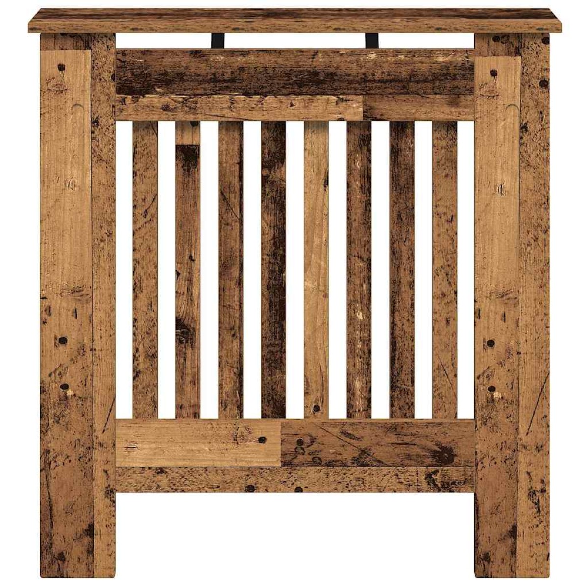 vidaXL Καπάκι Καλοριφέρ Παλαιωμένο ξύλο 78 x 19 x 81,5 cm