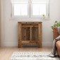 vidaXL Καπάκι Καλοριφέρ Παλαιωμένο ξύλο 78 x 19 x 81,5 cm