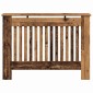 vidaXL Καπάκι Καλοριφέρ Παλαιωμένο ξύλο 112 x 19 x 81,5 cm