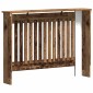 vidaXL Καπάκι Καλοριφέρ Παλαιωμένο ξύλο 112 x 19 x 81,5 cm