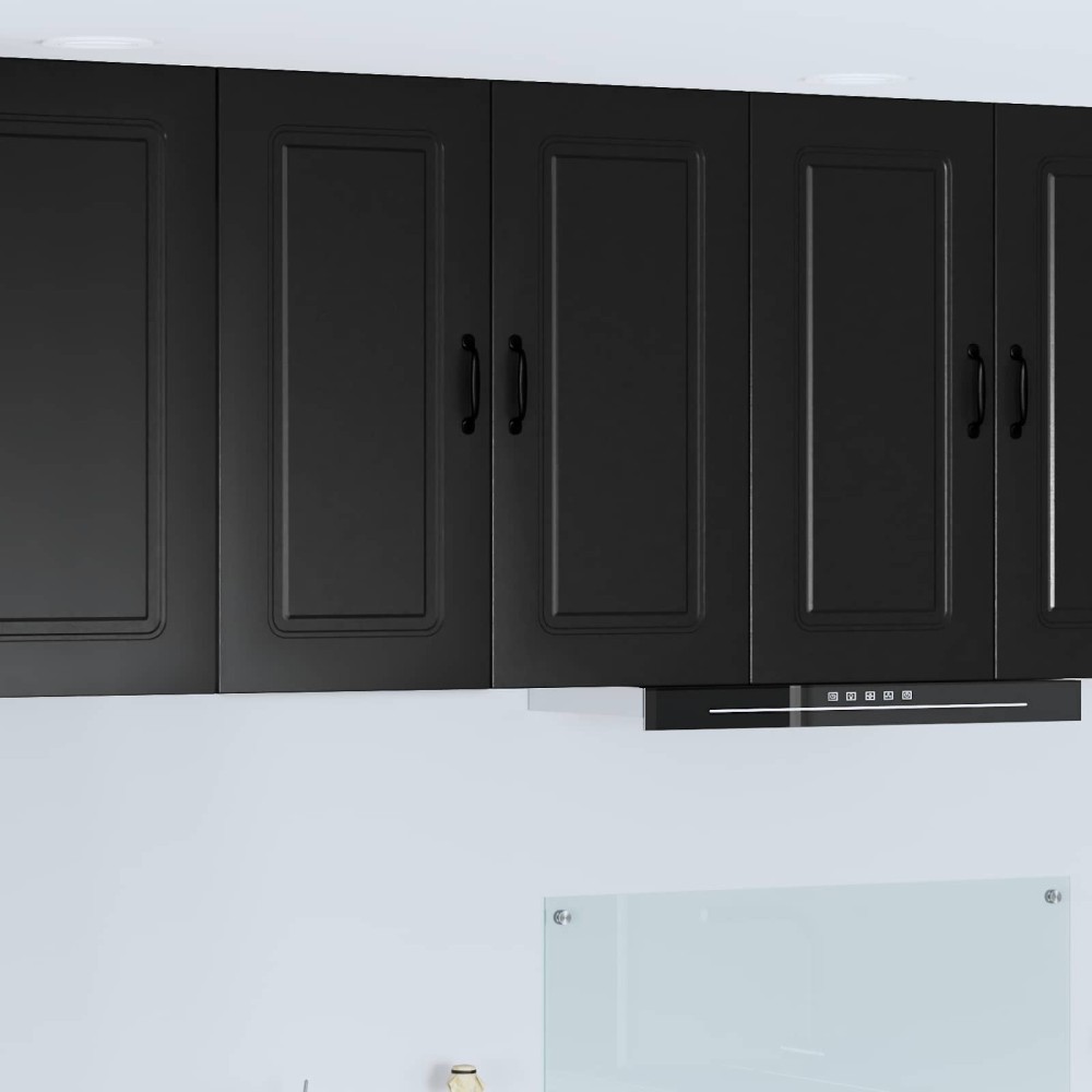 vidaXL Πάνελ πλυντηρίου πιάτων Kalmar Μαύρο 80 x 31 x 80 εκ.
