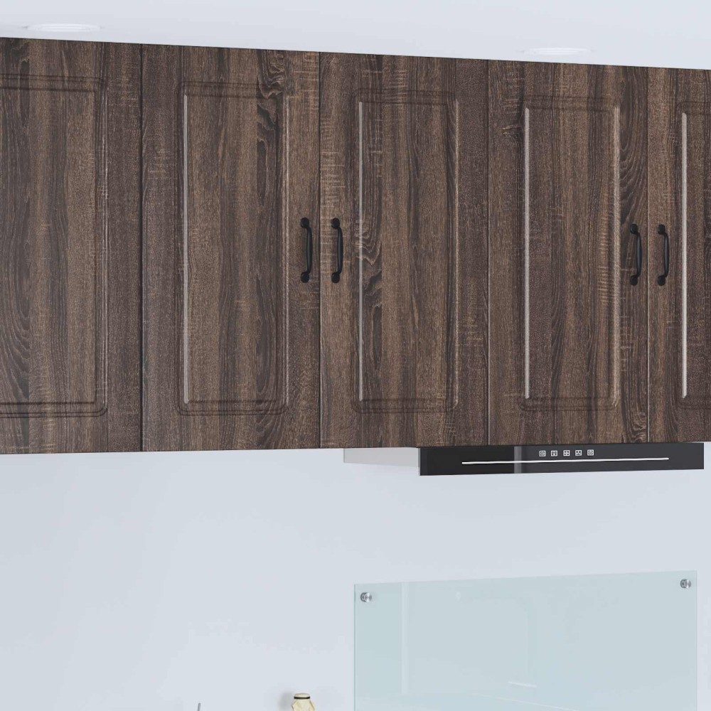 vidaXL Πάνελ πλυντηρίου πιάτων Kalmar Καφέ δρυς 80 x 31 x 80 εκ.