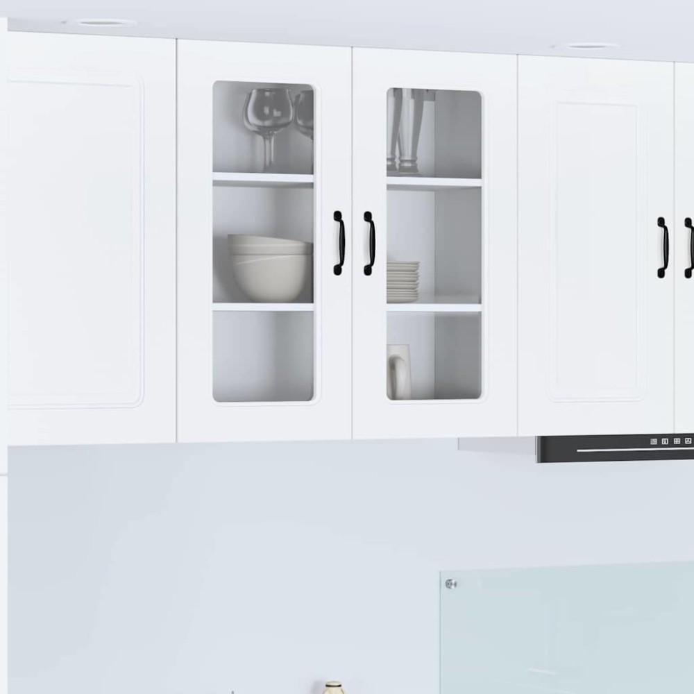 vidaXL Πάνελ πλυντηρίου πιάτων Kalmar Λευκό 80 x 31 x 80 εκ.