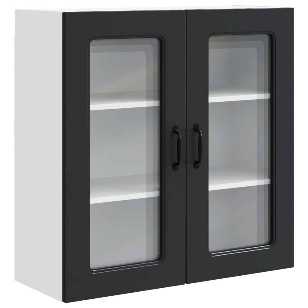 vidaXL Πάνελ πλυντηρίου πιάτων Kalmar Μαύρο 80 x 31 x 80 εκ.