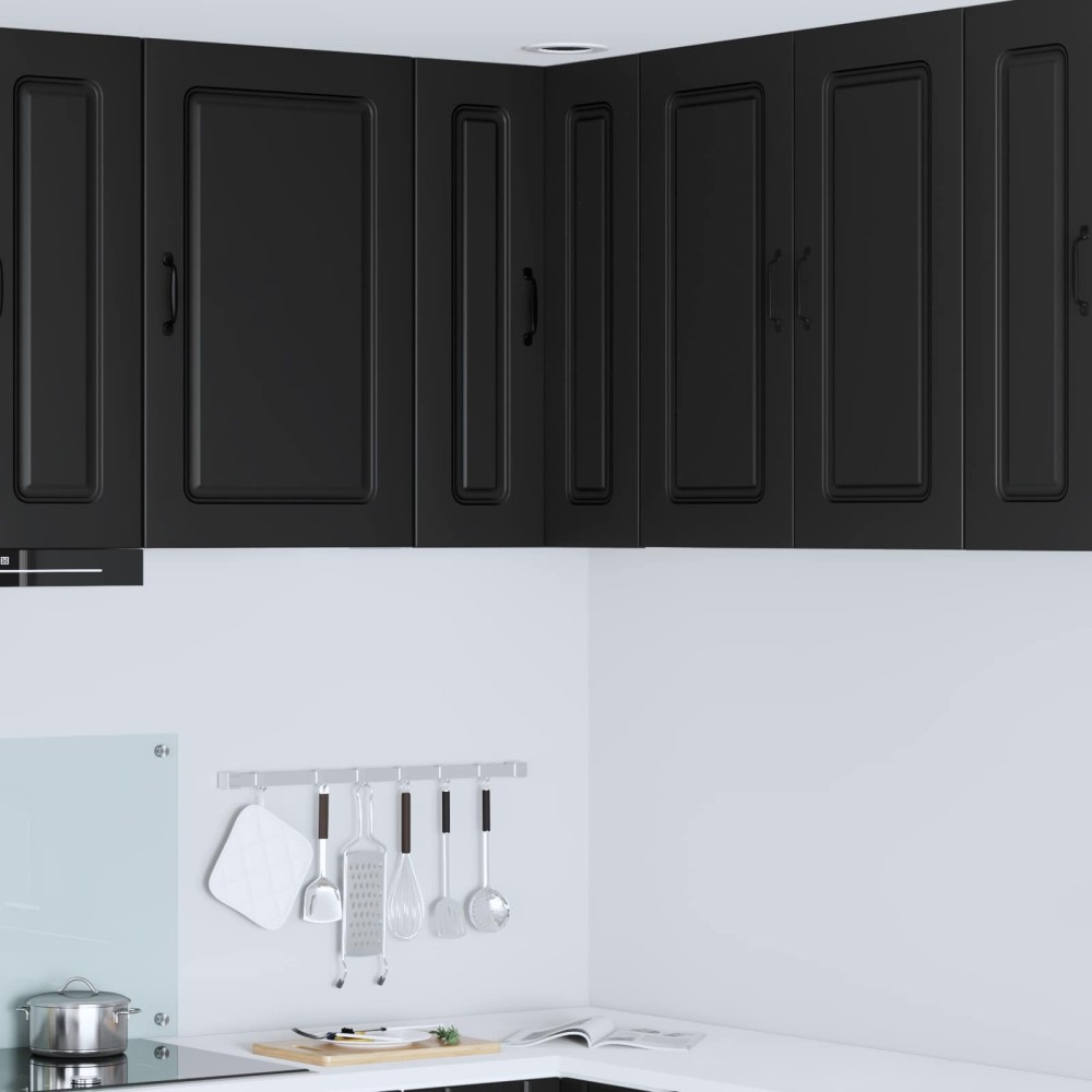 vidaXL Πάνελ πλυντηρίου πιάτων Kalmar Μαύρο 57 x 57 x 80 εκ.