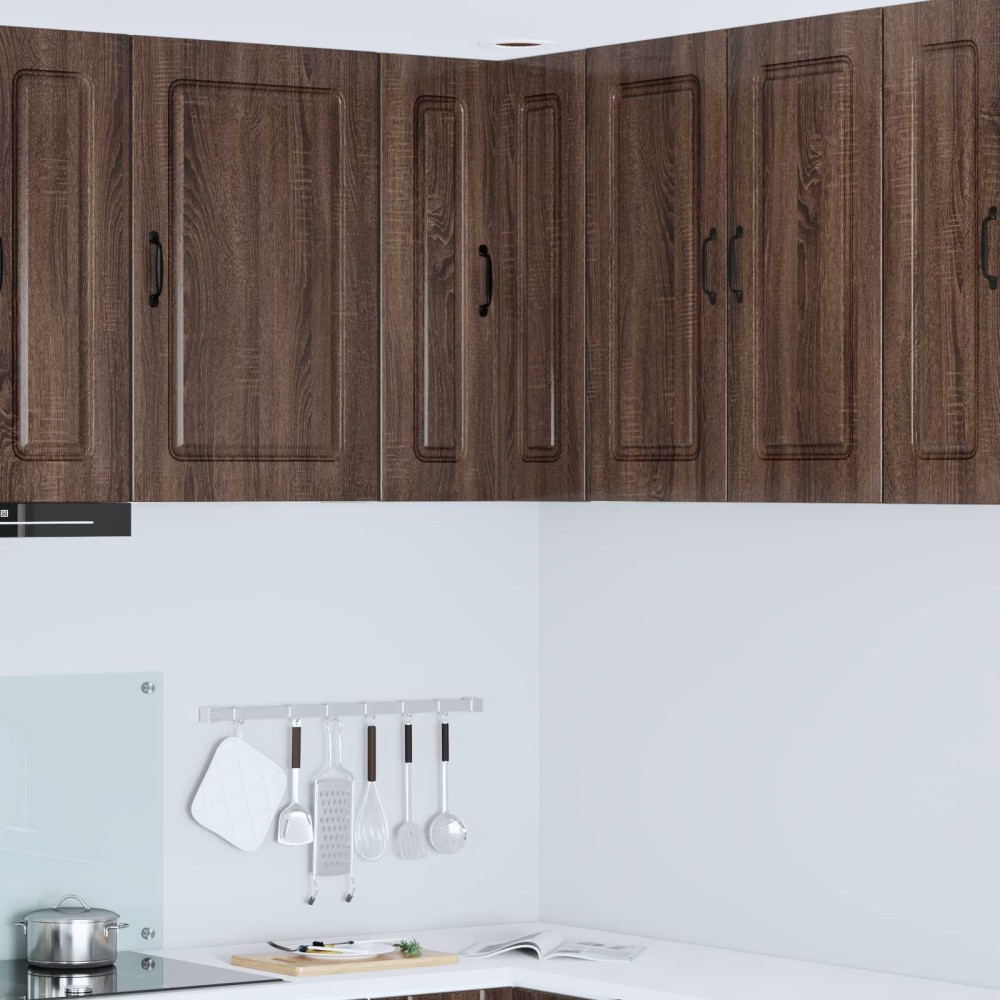 vidaXL Πάνελ πλυντηρίου πιάτων Kalmar Καφέ δρυς 57 x 57 x 80 εκ.