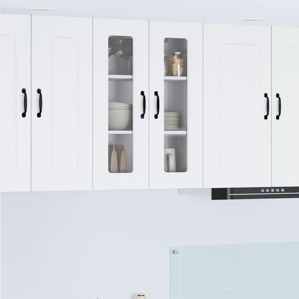 vidaXL Πάνελ πλυντηρίου πιάτων Kalmar Λευκό 60 x 31 x 80 εκ.