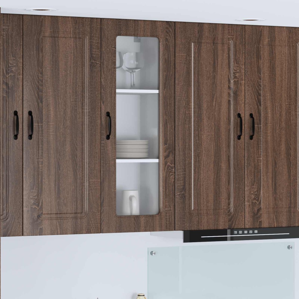 vidaXL Πάνελ πλυντηρίου πιάτων Kalmar Καφέ δρυς 40 x 31 x 100 εκ.