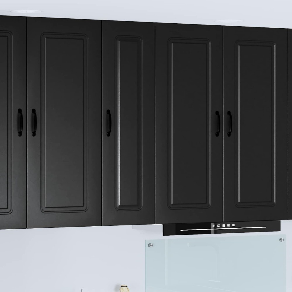 vidaXL Πάνελ πλυντηρίου πιάτων Kalmar Μαύρο 30 x 31 x 100 εκ.
