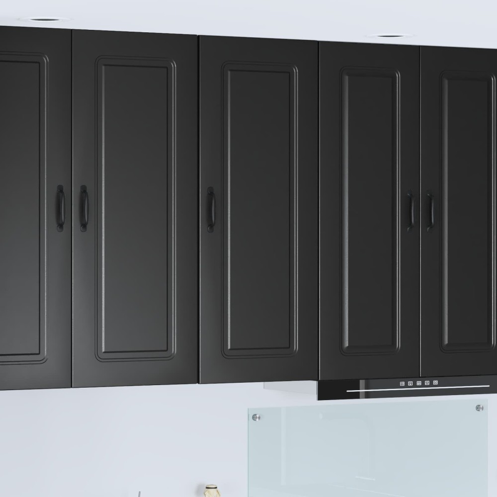 vidaXL Πάνελ πλυντηρίου πιάτων Kalmar Μαύρο 40 x 31 x 100 εκ.