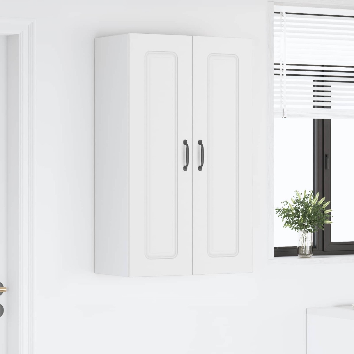 vidaXL Πάνελ πλυντηρίου πιάτων Kalmar Λευκό 60 x 31 x 100 εκ.